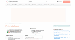 Desktop Screenshot of fotodatabank.seniorennet.be