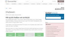 Desktop Screenshot of chat.seniorennet.be